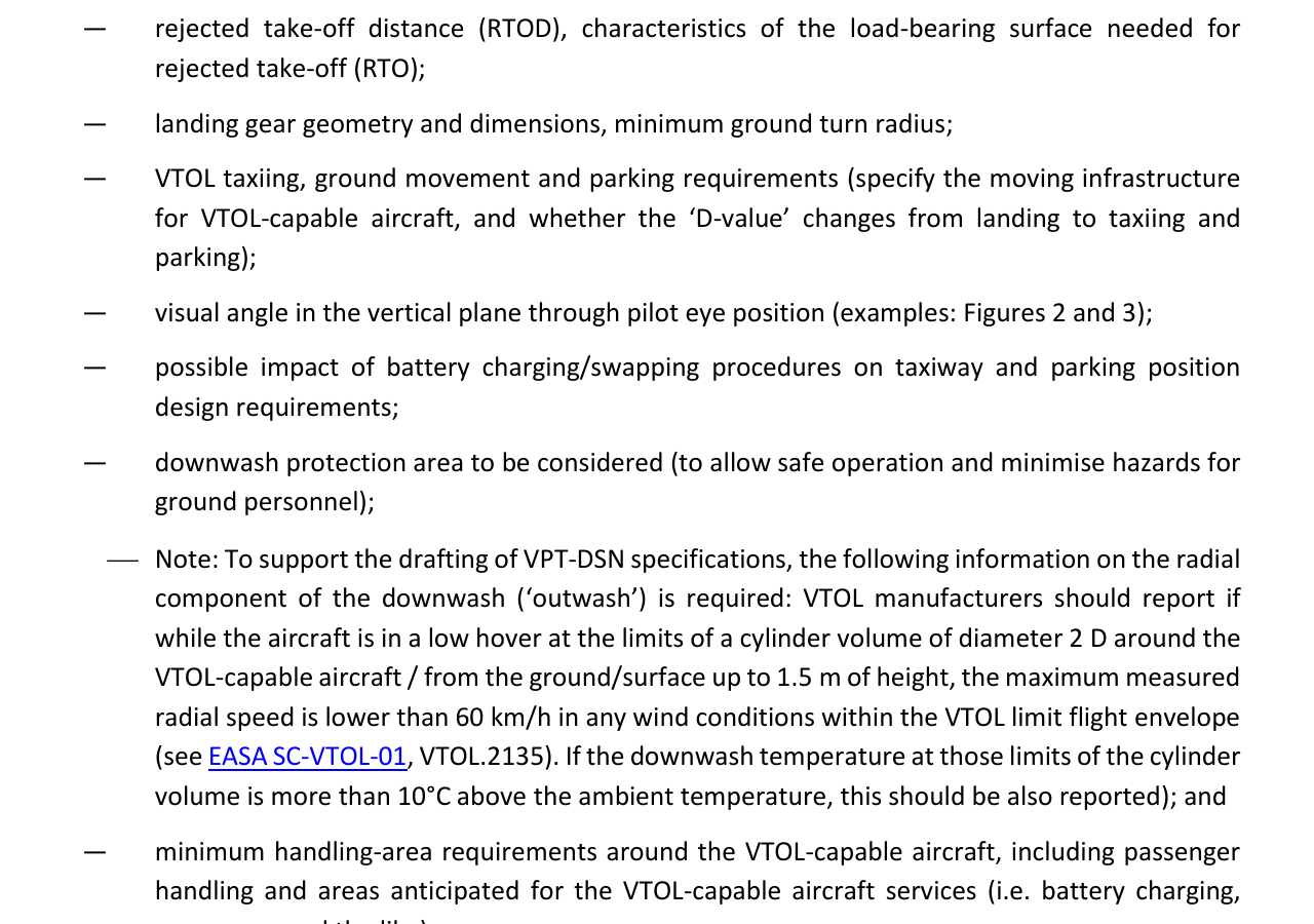 EASA PTS Figure 1 Dimension D