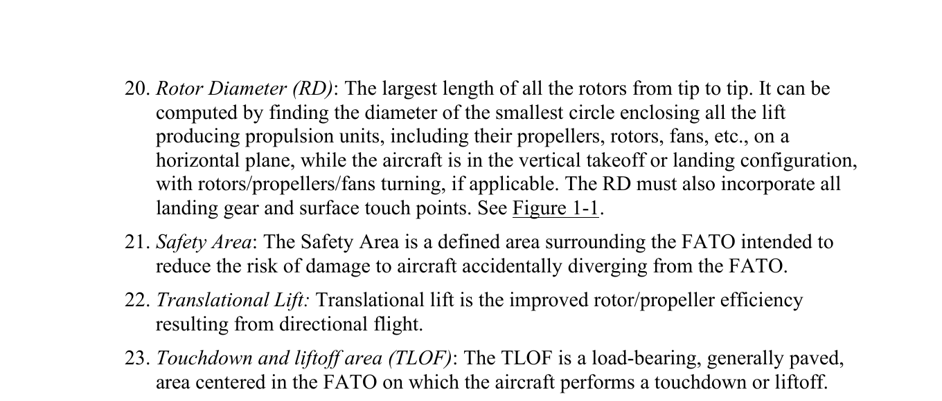 FAA EB105A RD definition