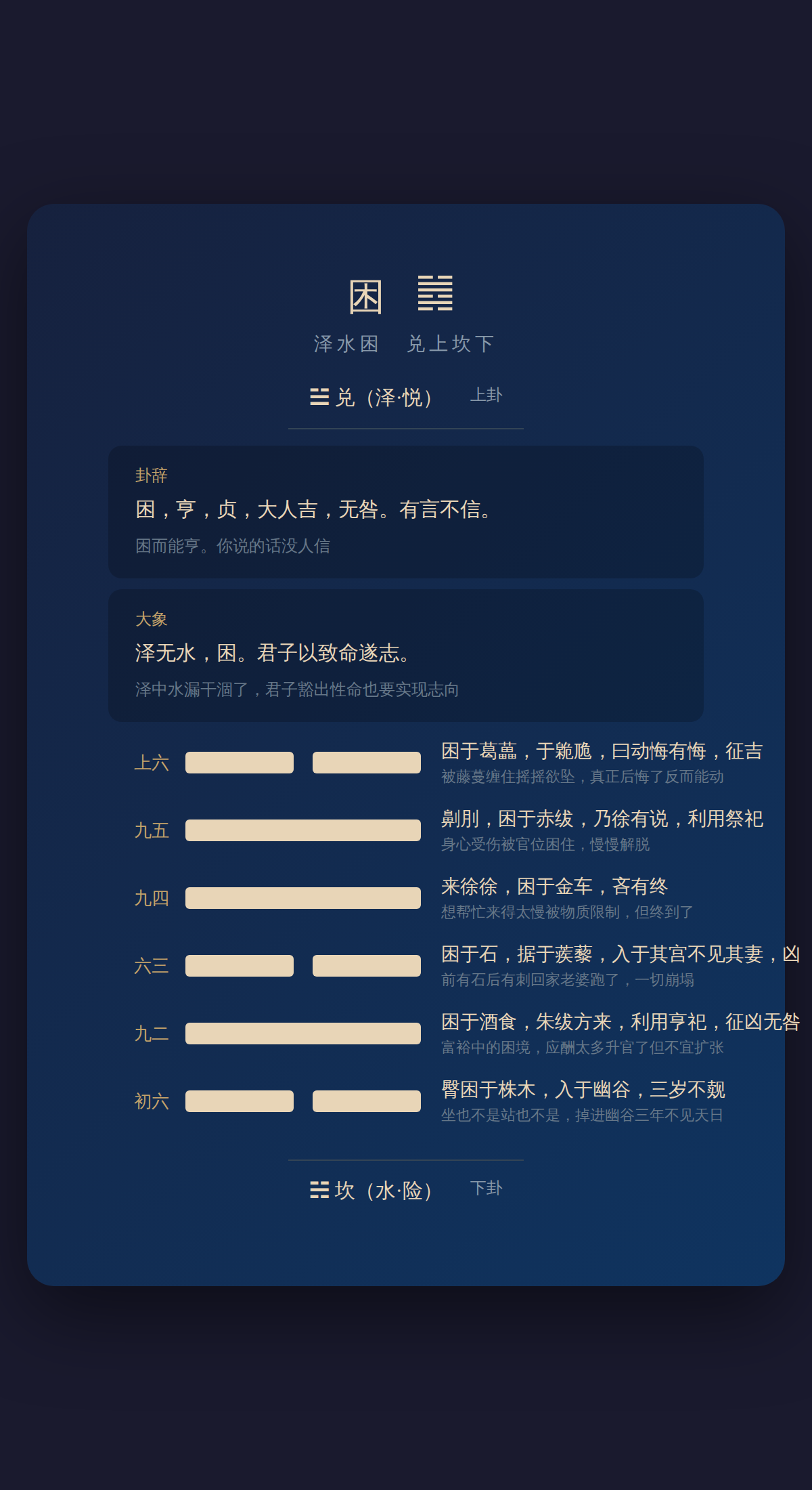 47-困卦